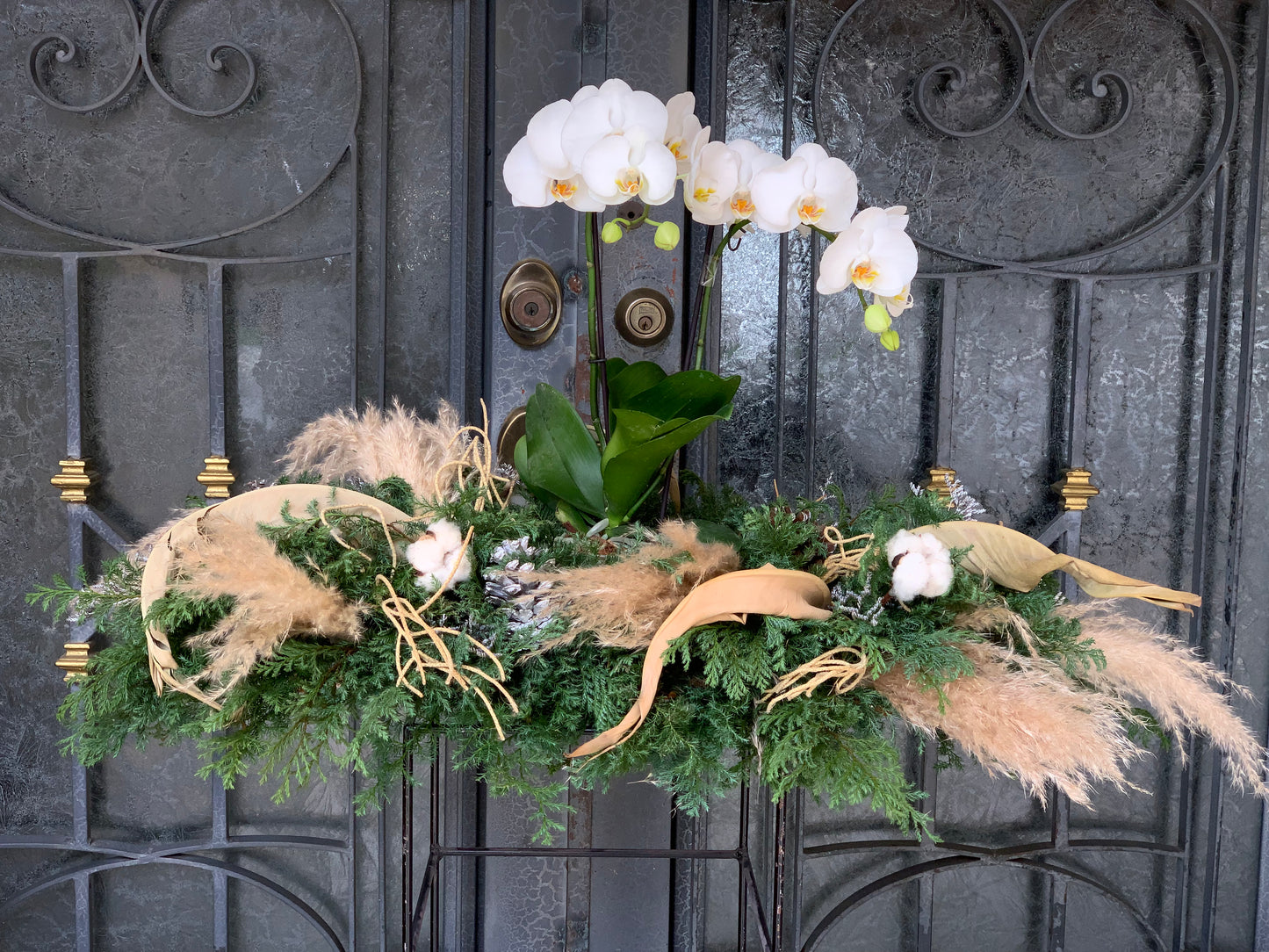 White Christmas CON ORQUIDEA