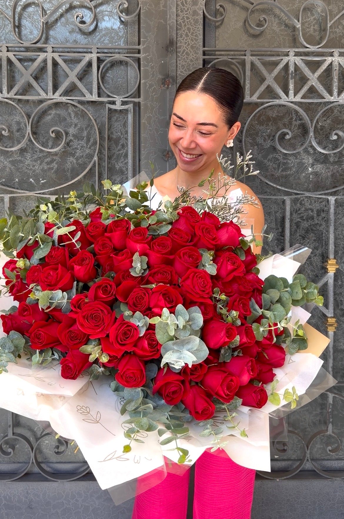 BE MINE 100 ROSAS