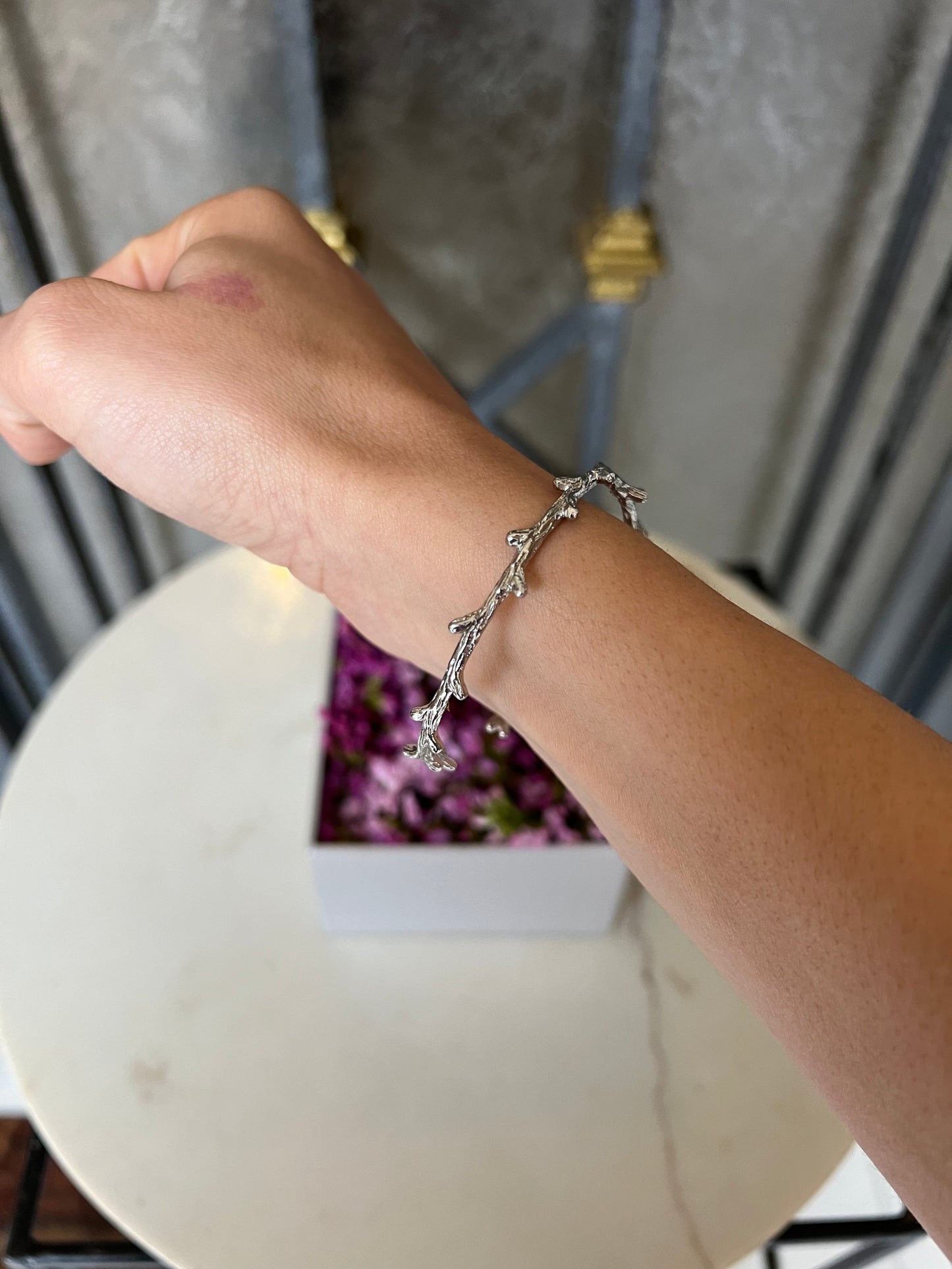 Brazalete Thornbush Miel Joyería by Cocoita