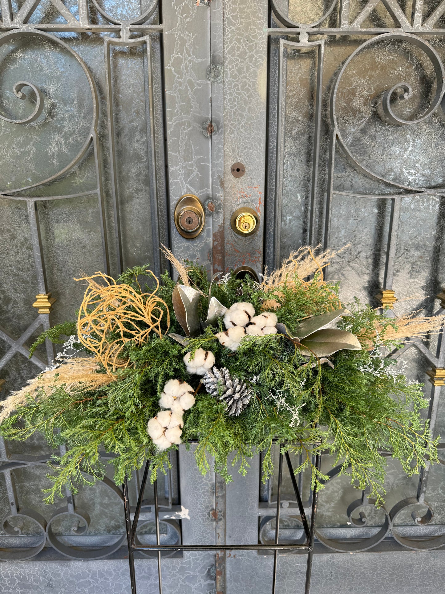 Centro de mesa White Christmas